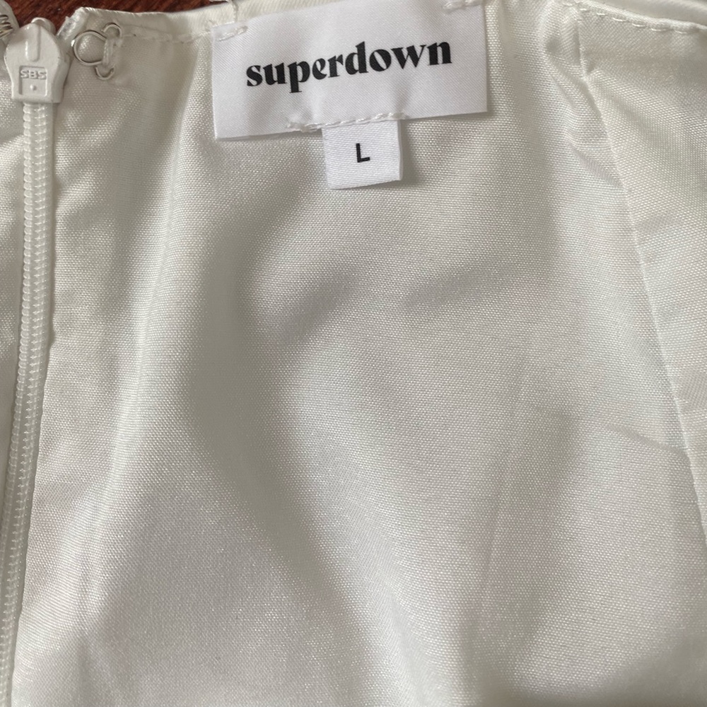 Superdown White Skirt - image 4